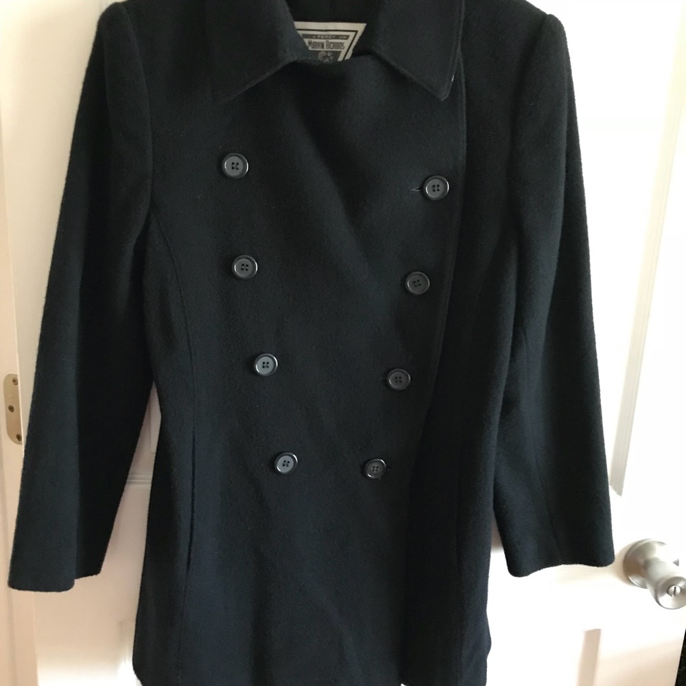 Women’s Wool Double-Breasted Pea Coat size 4